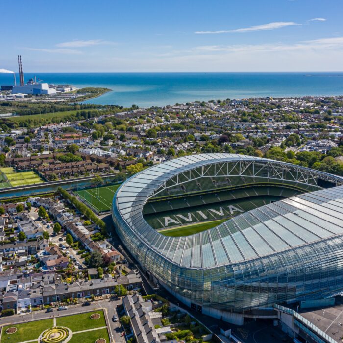 Das Aviva Stadium in Dublin - © Irish Drone Photography