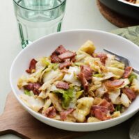 Bacon and cabbage