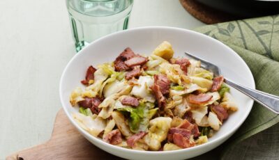 Bacon and cabbage