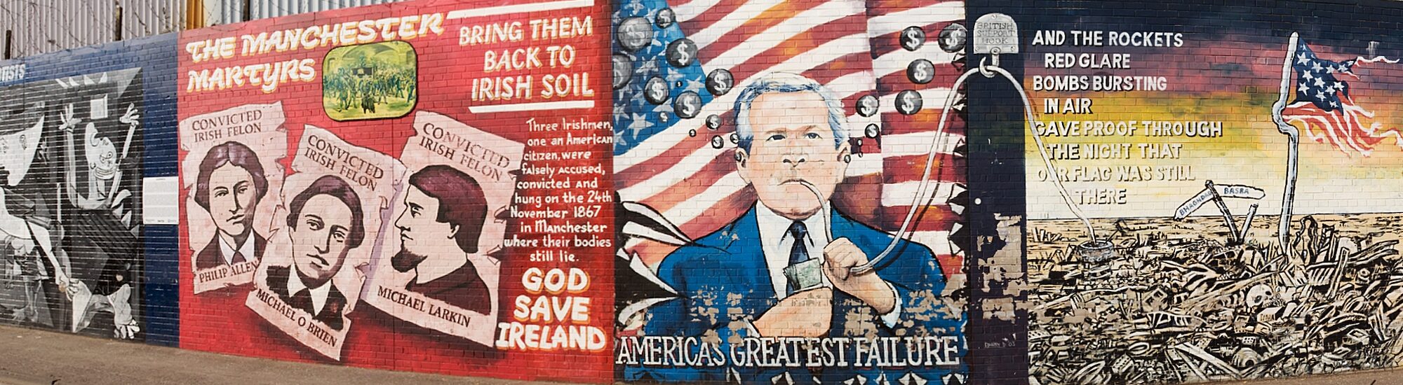 Die Mauern von Belfast