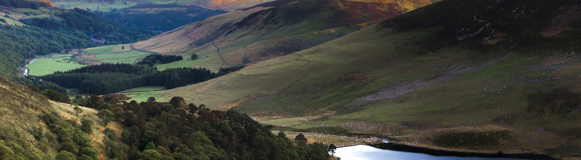 Die Wicklow Mountains