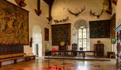 Bunratty Castle 2 Großer Saal von Bunratty Castle