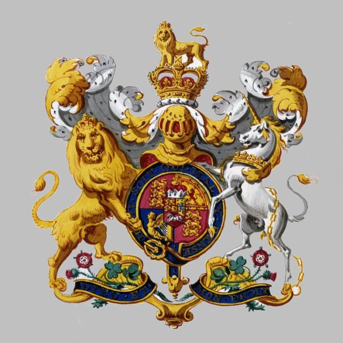 Königliches Wappen nach dem Act of Union