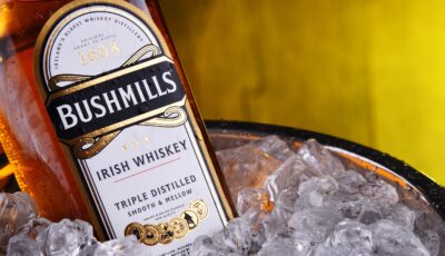 Eine Flasche Bushmills Whiskey