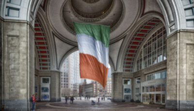 Irische Flagge - John Hoey - cc