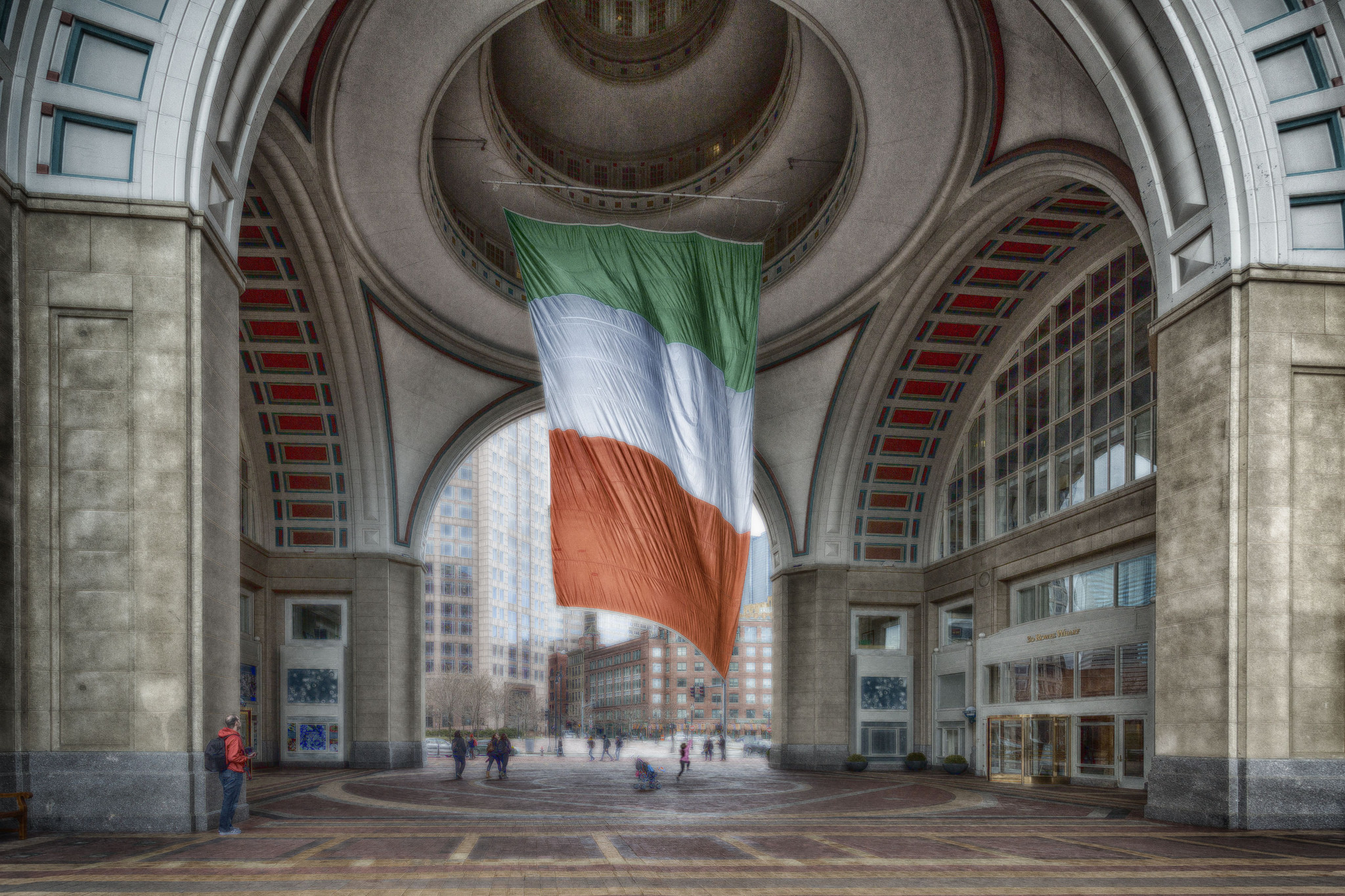 Irische Flagge - John Hoey - cc
