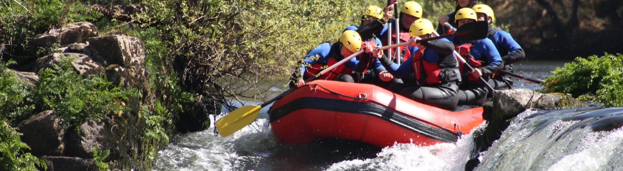 Rafting in Irland