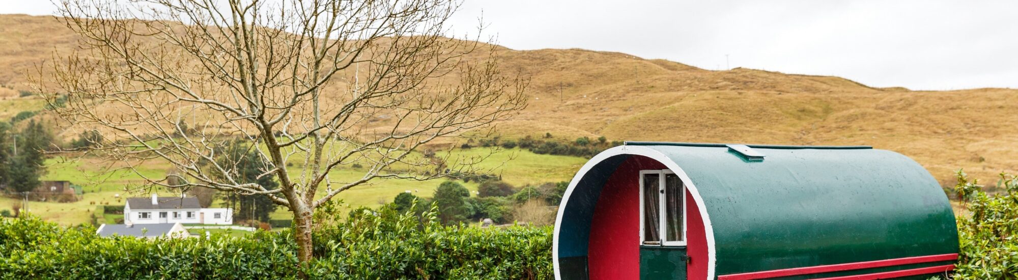 Irland in der Planwagen