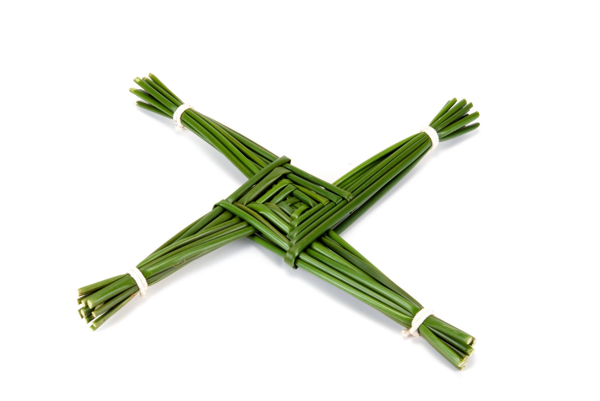Croix de Ste Brigitte (Brigid's cross) - © vitocork