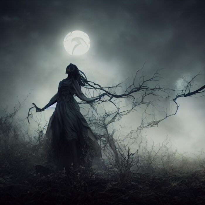 Eine Banshee im Herzen der Nacht in Irland - © Declan Hillman
