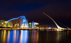 Das Convention Centre of Dublin und die Samuel Beckett Brücke - Raul Villalon - cc
