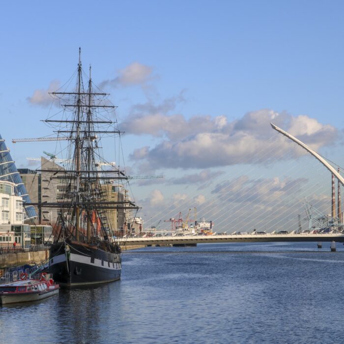Die Nachbildung der Jeanie Johnston in Dublin - © Irina