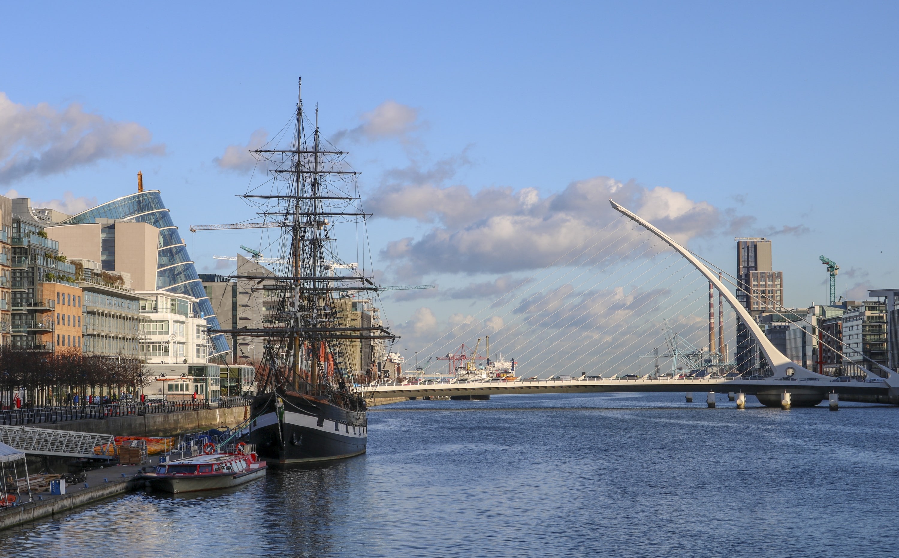 Die Nachbildung der Jeanie Johnston in Dublin - © Irina  