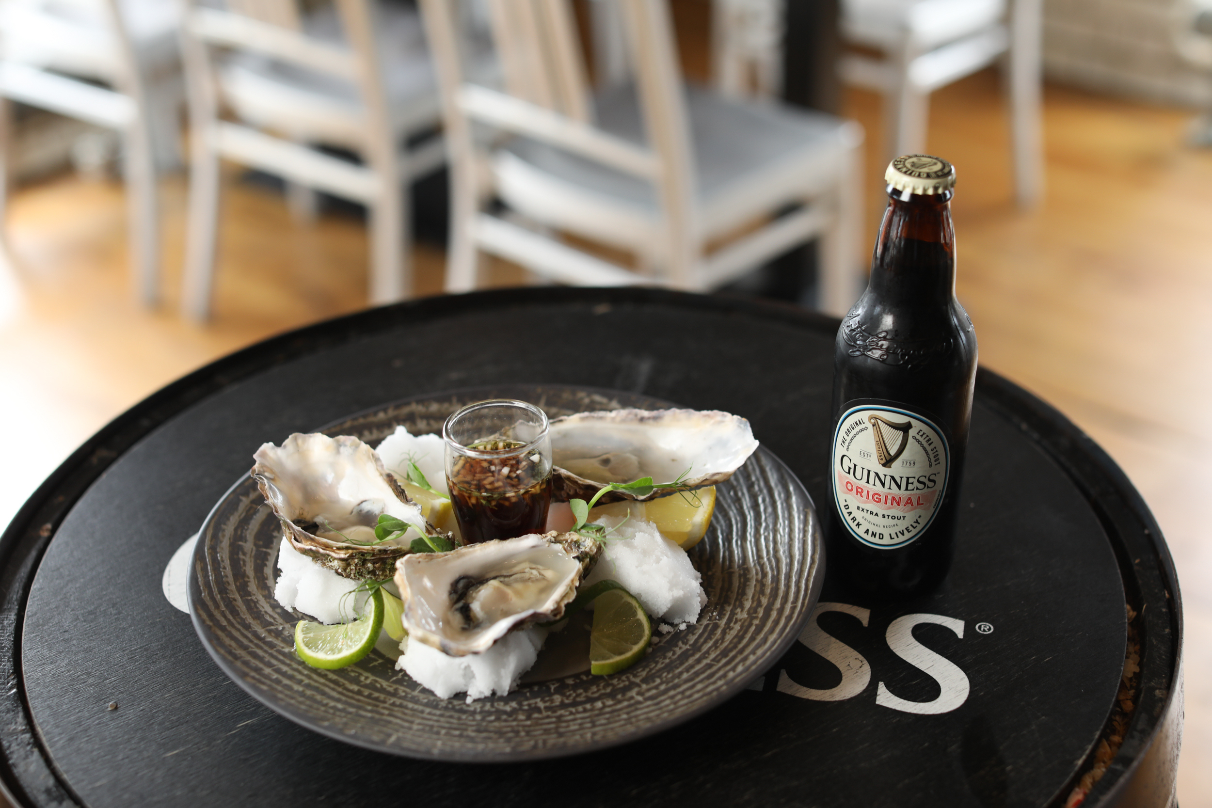 Austern und Guinness - ©Diageo