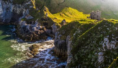 Kinbane castle - © Evaldas