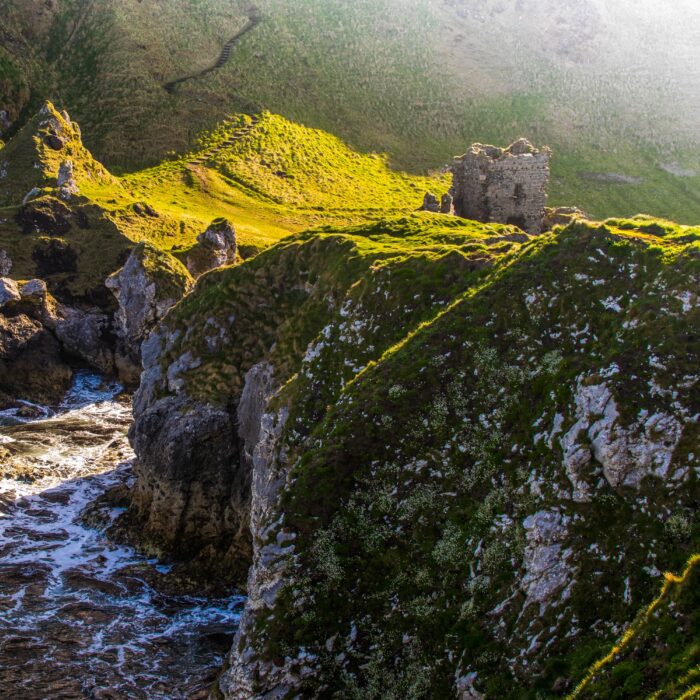Kinbane castle - © Evaldas
