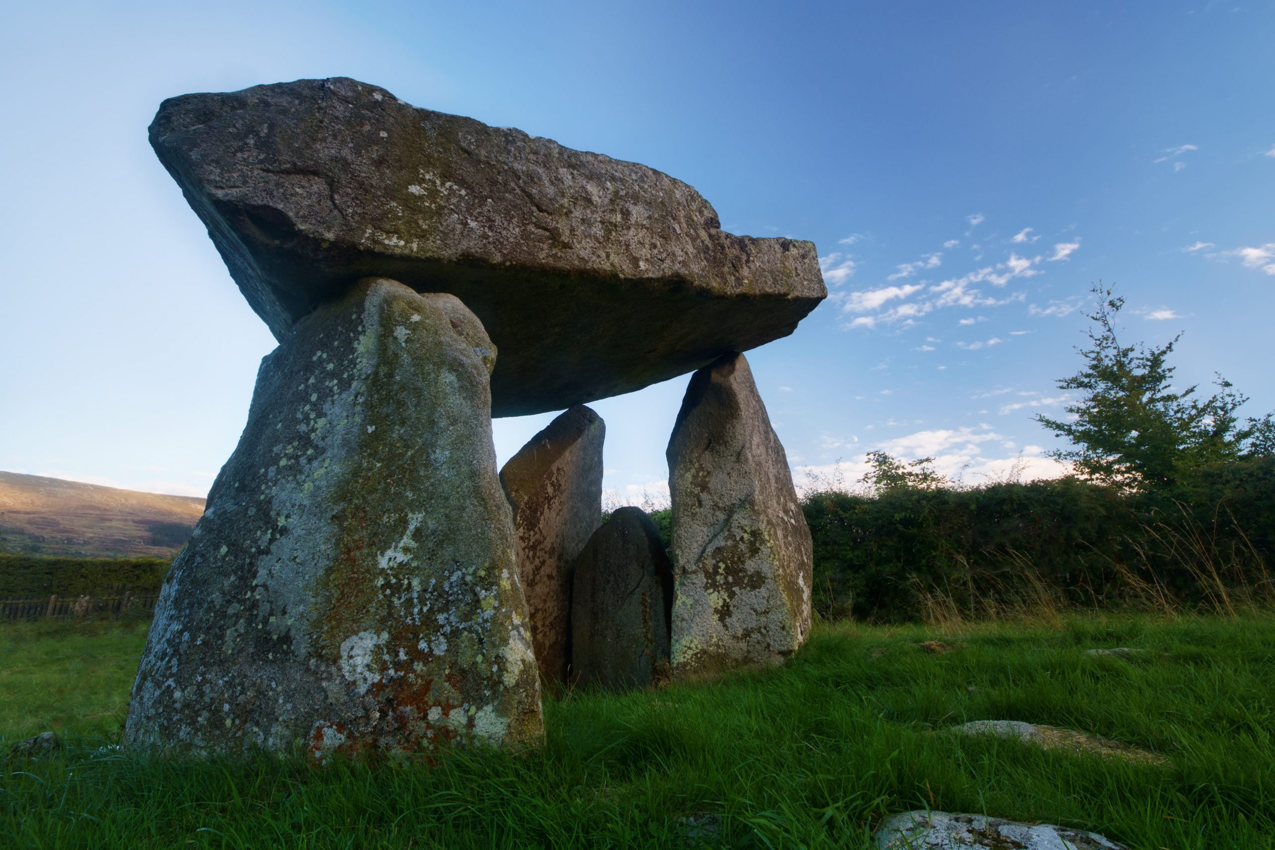 Der Ballykeel-Dolmen - Öffentlicher Bereich