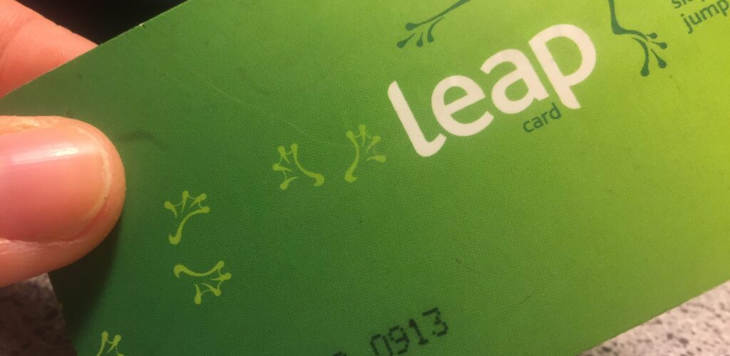 Eine Leap Card - www.ceastudyabroadblog.com