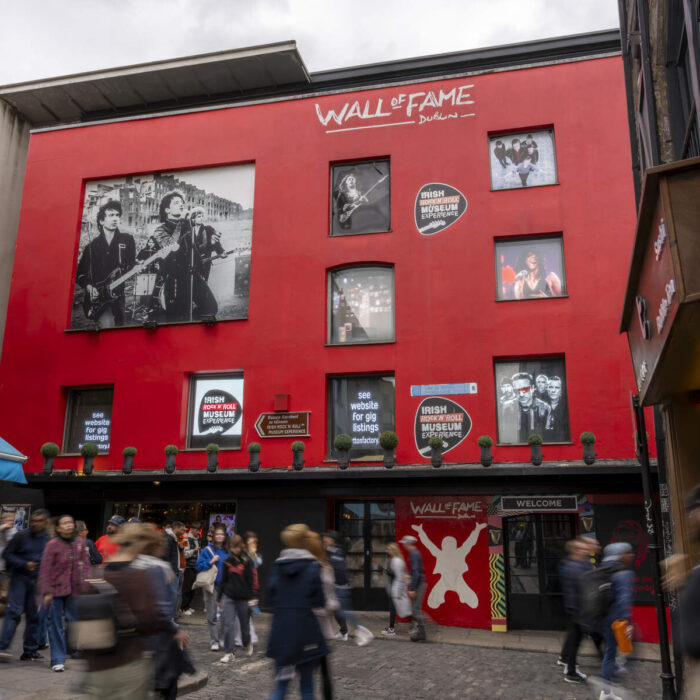 Le Wall of Fame de Temple Bar - © Emilien Durand for Irish Rock N Roll Museum Experience