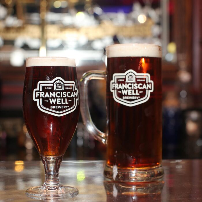 Biere der Franciscan Well Brewery - http://www.duffyrafferty.com