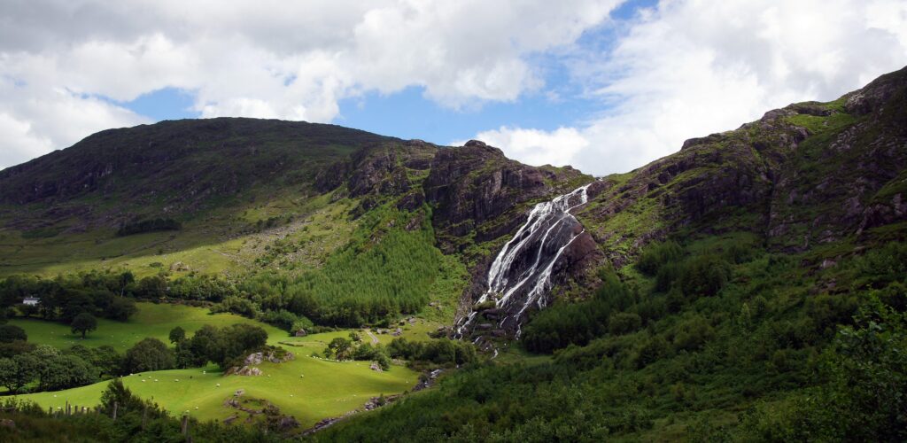gleninchaquin waterfall 1
