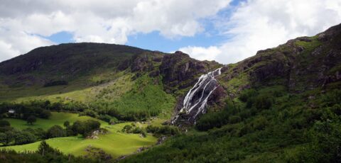 gleninchaquin waterfall 1