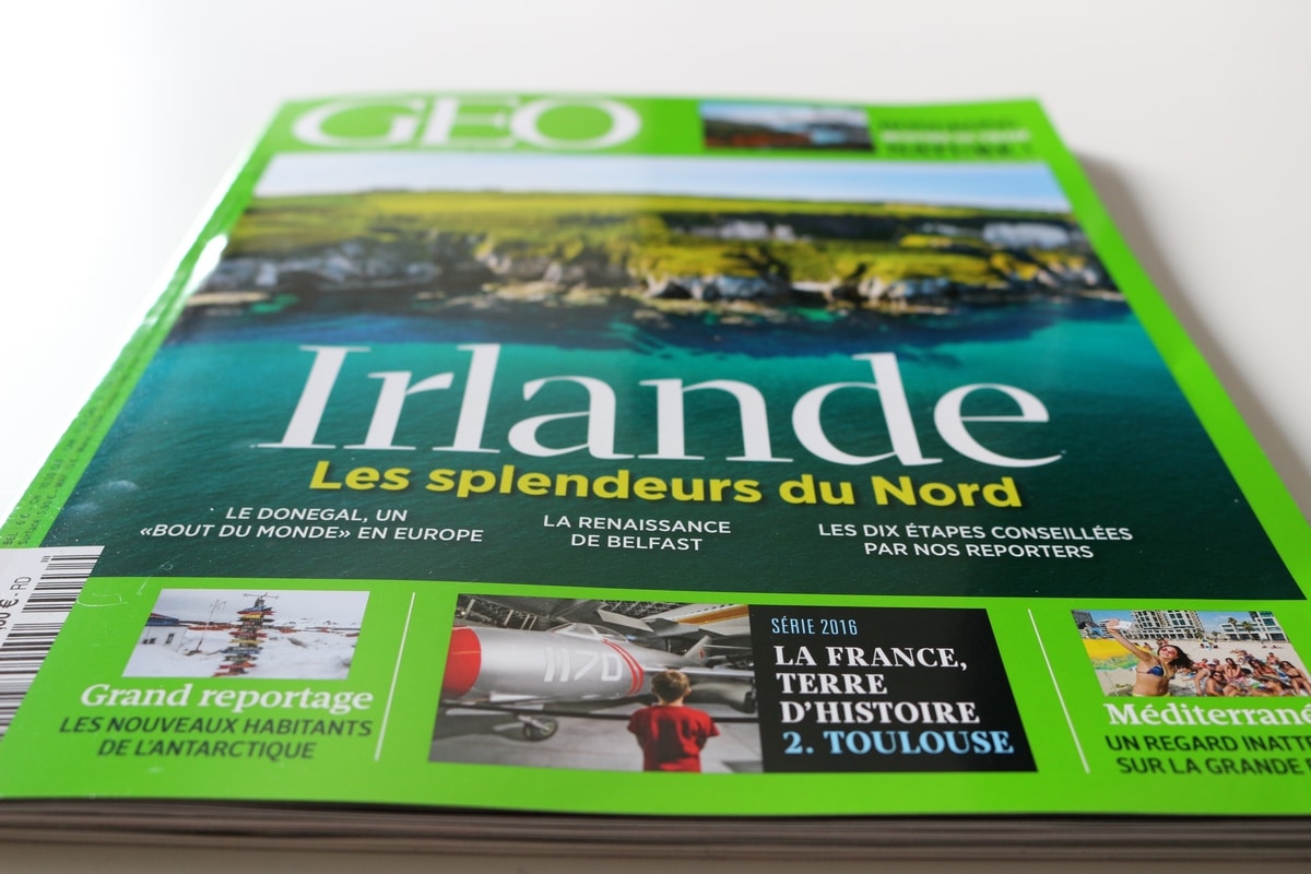 Magazine GEO - Avril 2016 - Guide Irlande.com