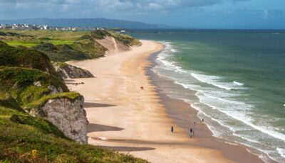 Whiterocks Beach in Portrush -© Monica