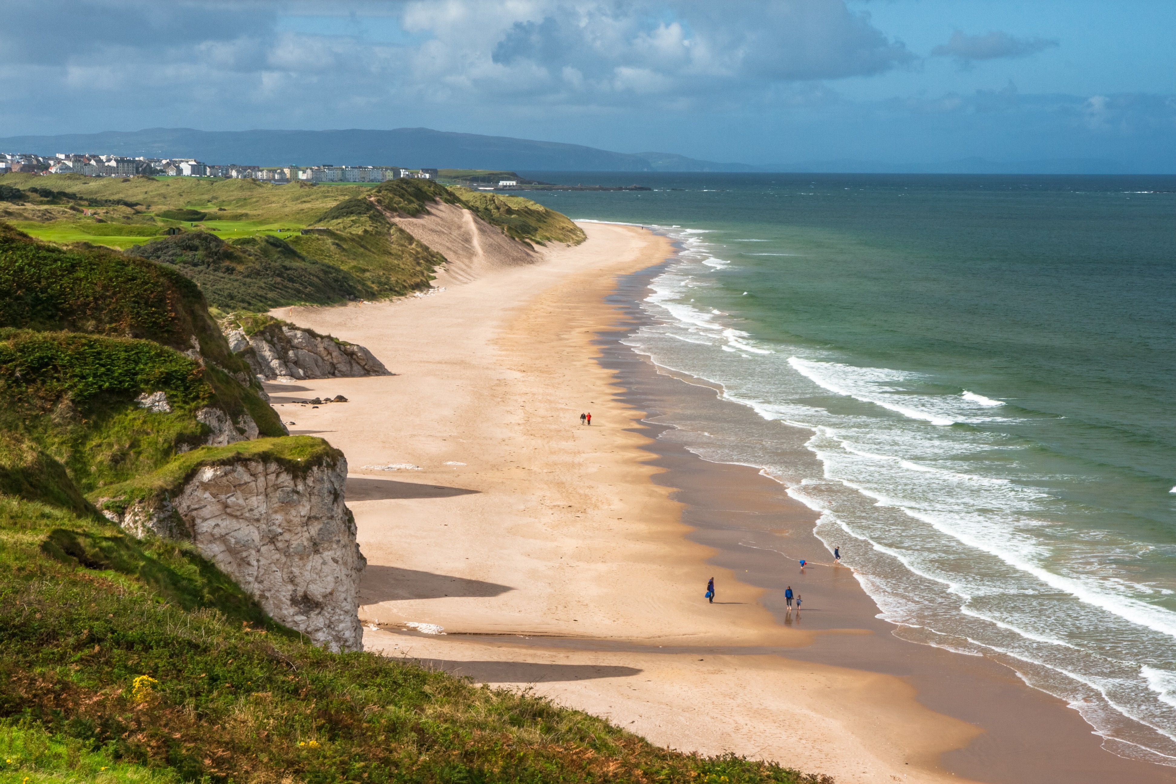 Whiterocks Beach in Portrush -© Monica