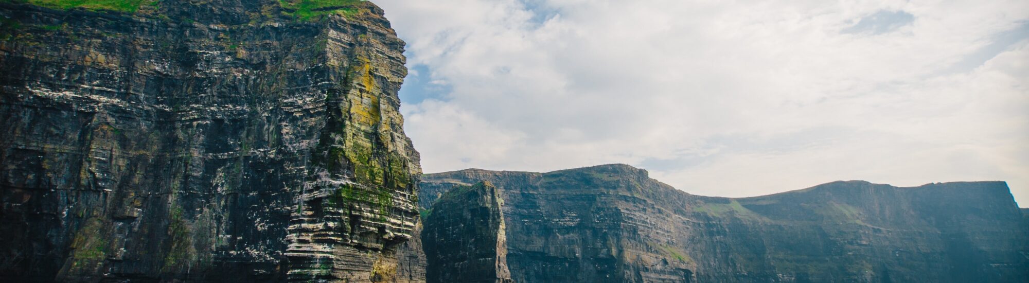 Die Cliffs of Moher auf dem Seeweg
