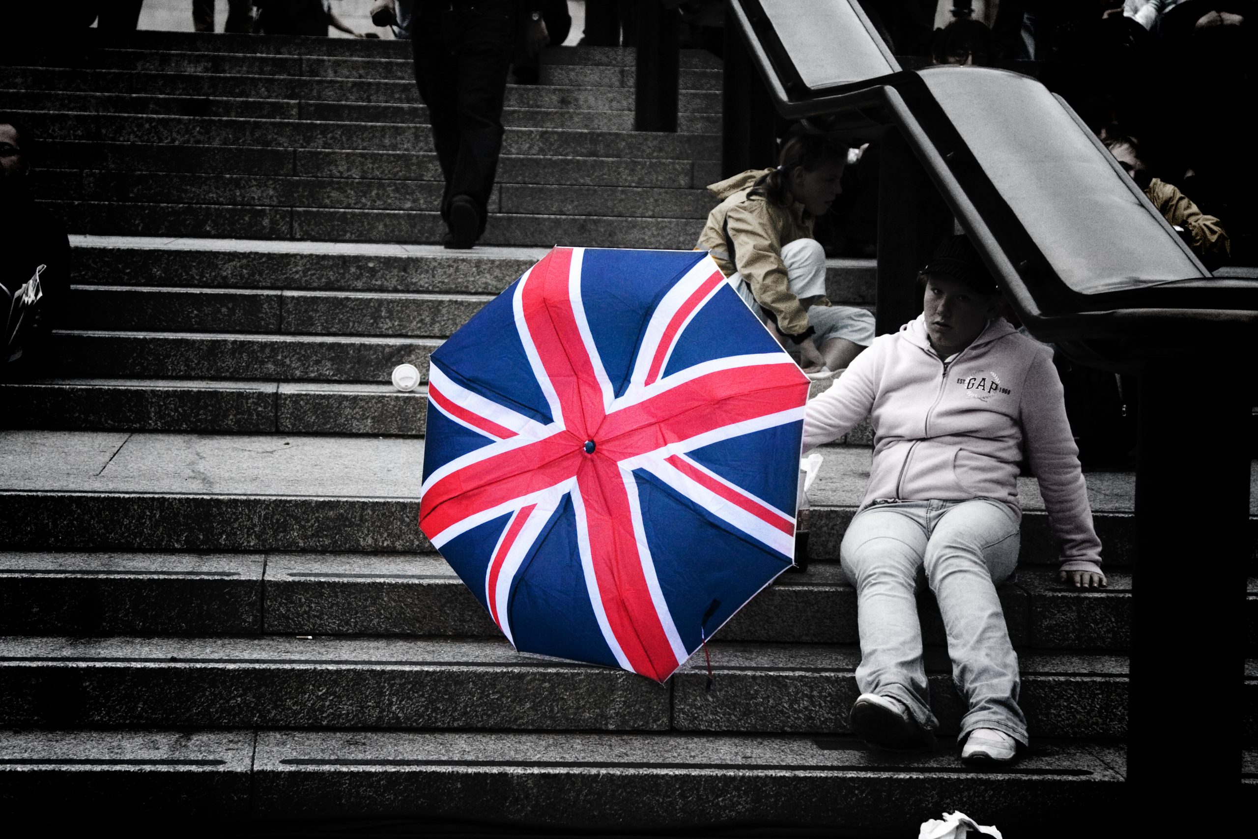Un parapluie Union Jack - .craig - cc