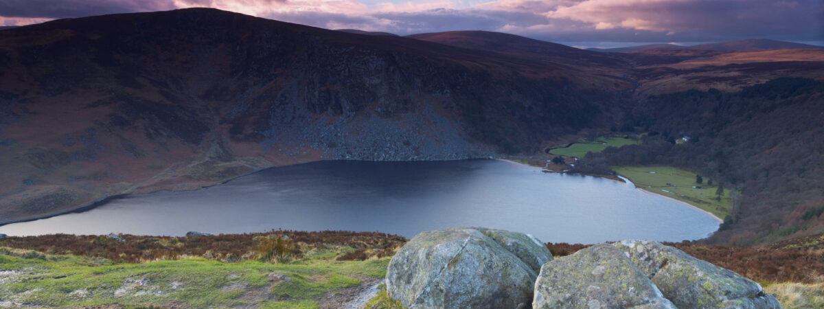 Le Sally Gap et le lac du Lough Tay - John Smyth - cc