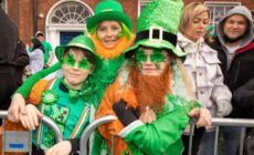 People in green on St Patrick's Day - ©Allen Kiely - Failte Ireland