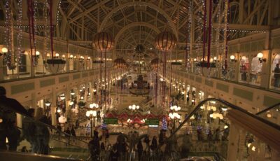 Das Stephen's Green Shopping Centre zu Weihnachten - William Murphy - cc