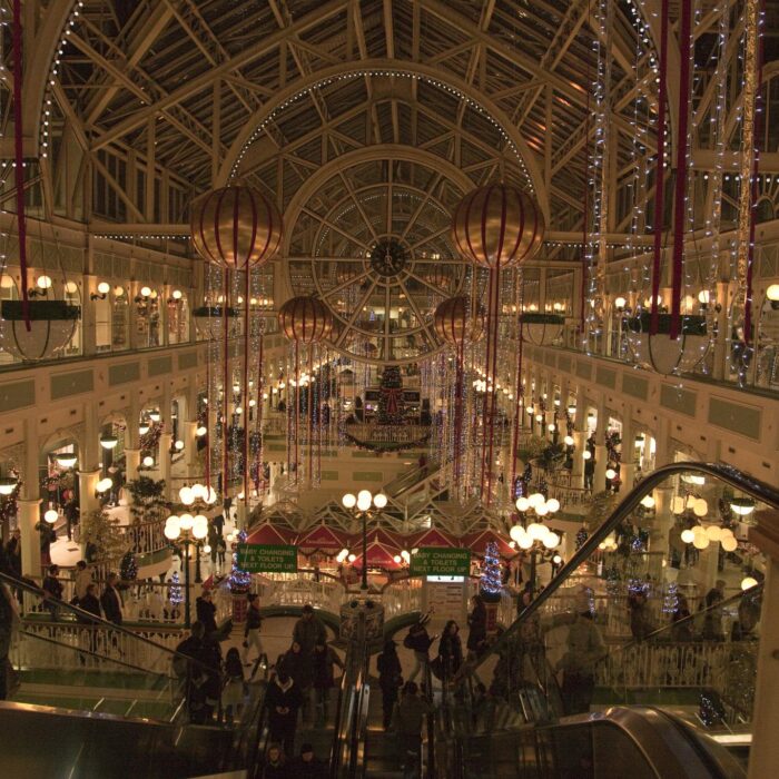 Das Stephen's Green Shopping Centre zu Weihnachten - William Murphy - cc