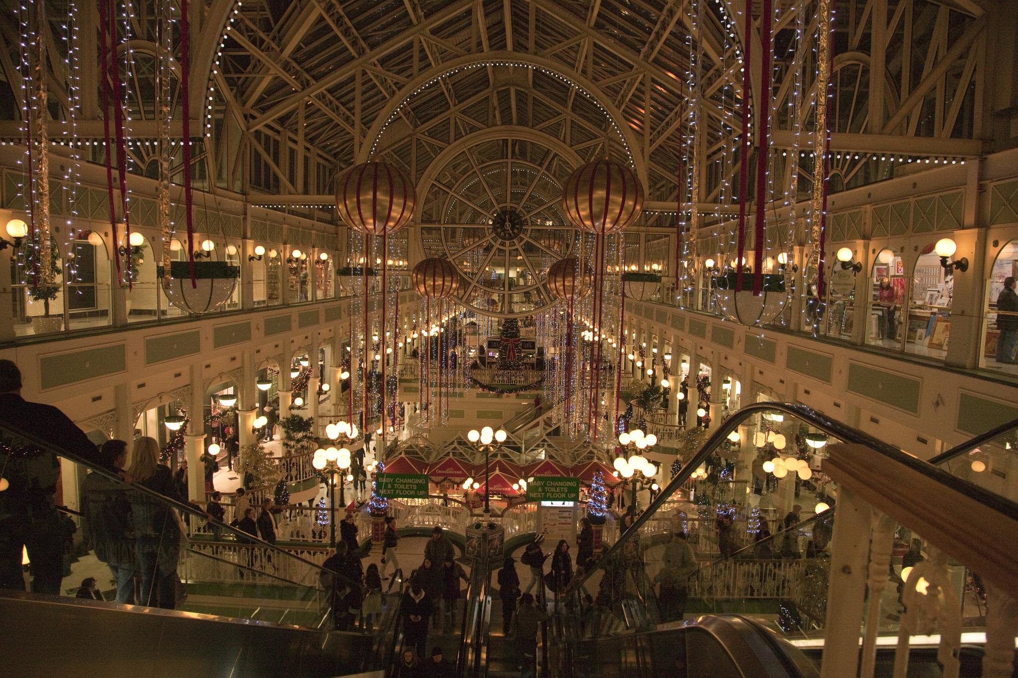 Das Stephen's Green Shopping Centre zu Weihnachten - William Murphy - cc