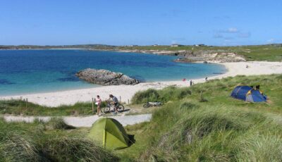 clifden eco beach camping caravanning park