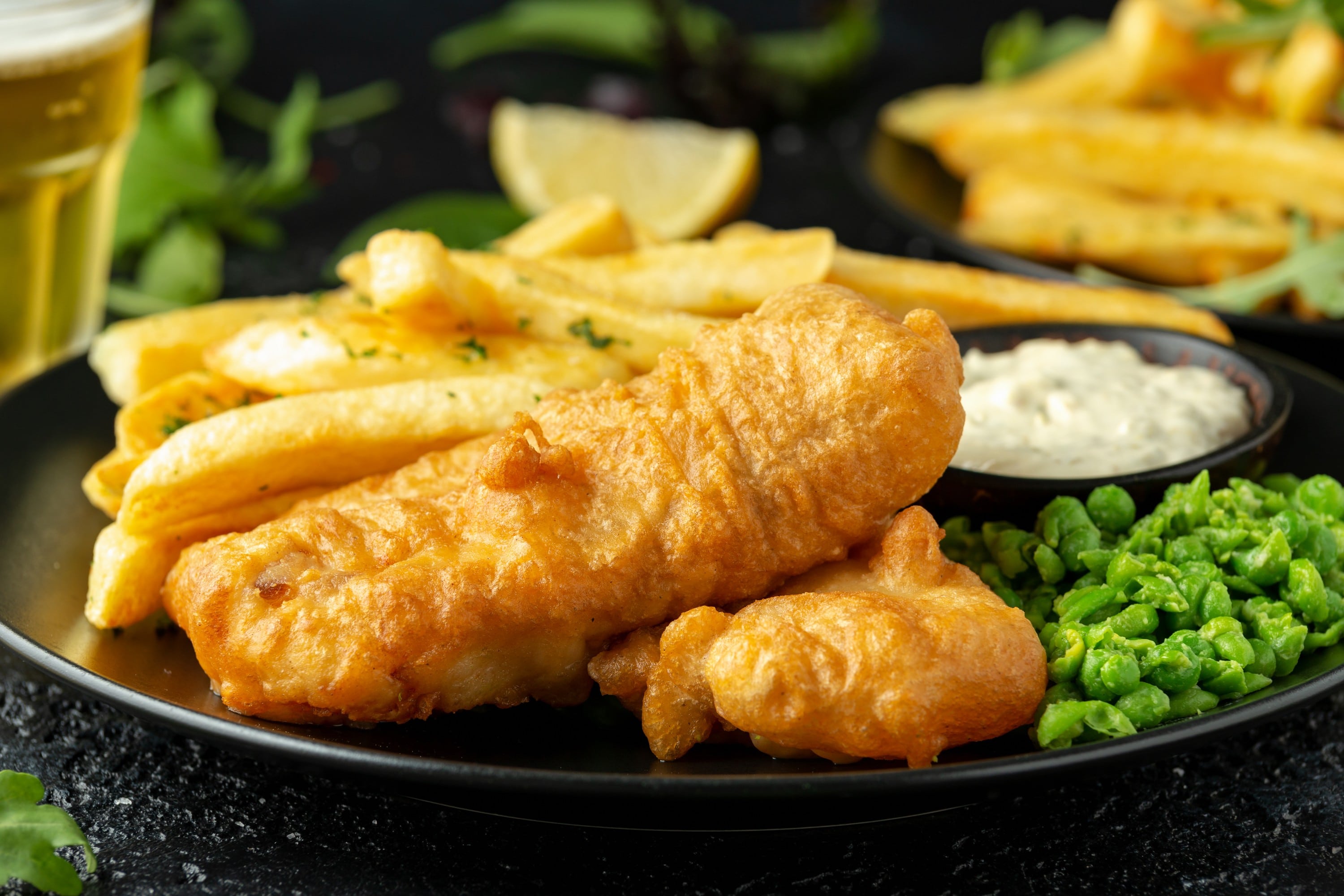 Fish and Chips mit Guinness - © grinchh
