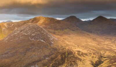Panorama über Connemara vom Gipfel des Diamond Hill - © fstopphotography
