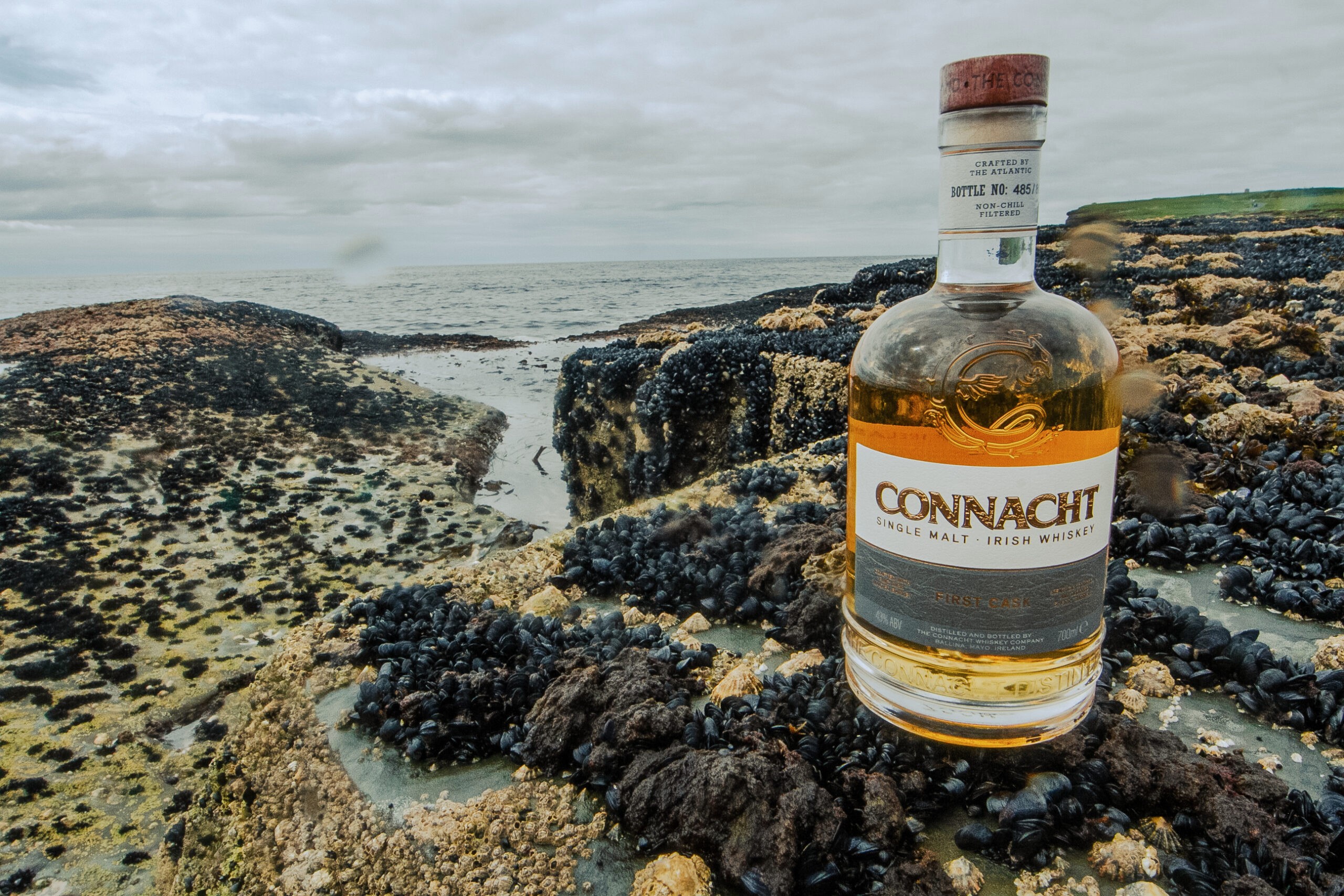 Ein Whiskey von der Connacht Whisky Distillery