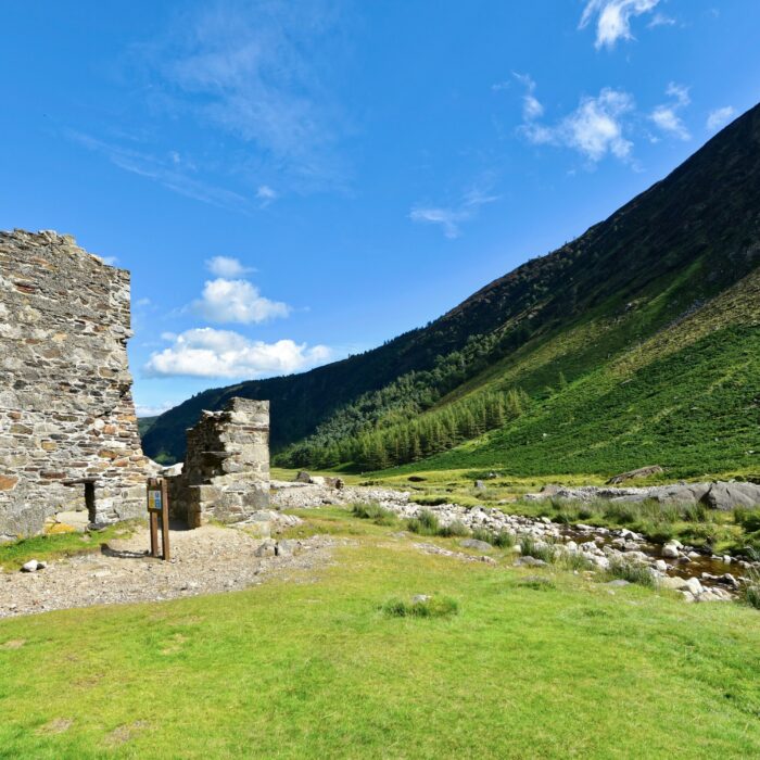 Das Miners Village im Nationalpark Monts of Wicklow - © Uwalthie Pic Project