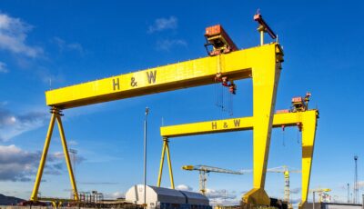 Die Samson & Goliath Krane in Belfast - © kilhan