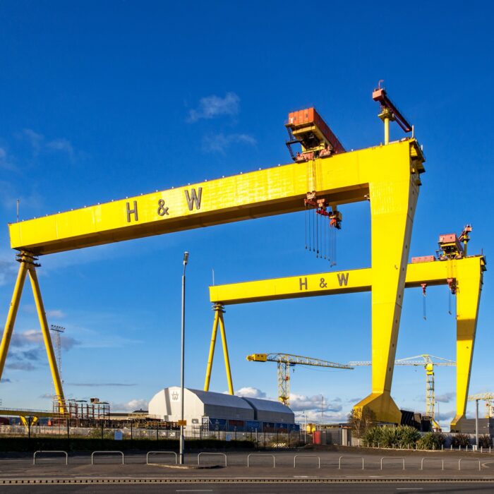 Die Samson & Goliath Krane in Belfast - © kilhan