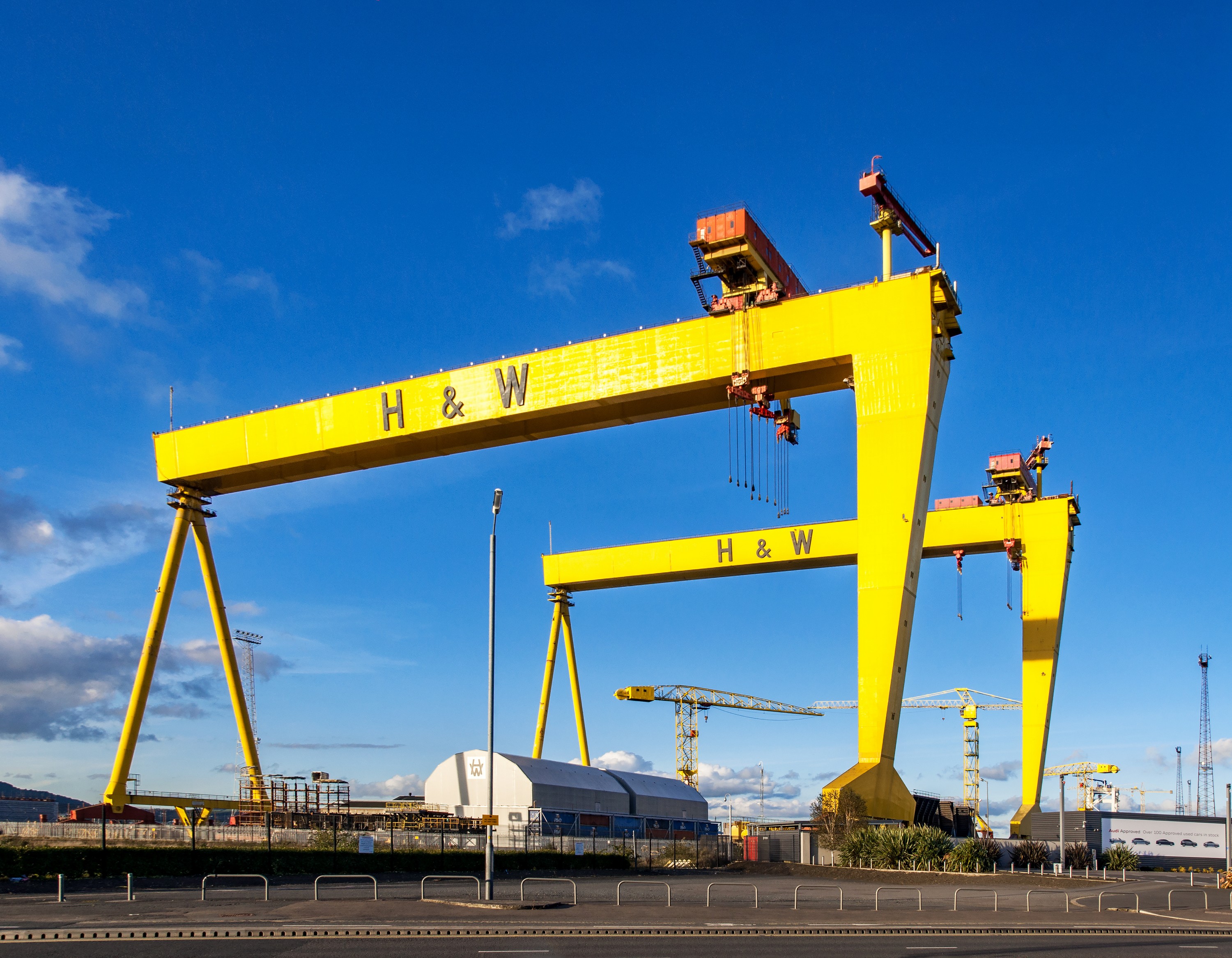 Die Samson & Goliath Krane in Belfast - © kilhan