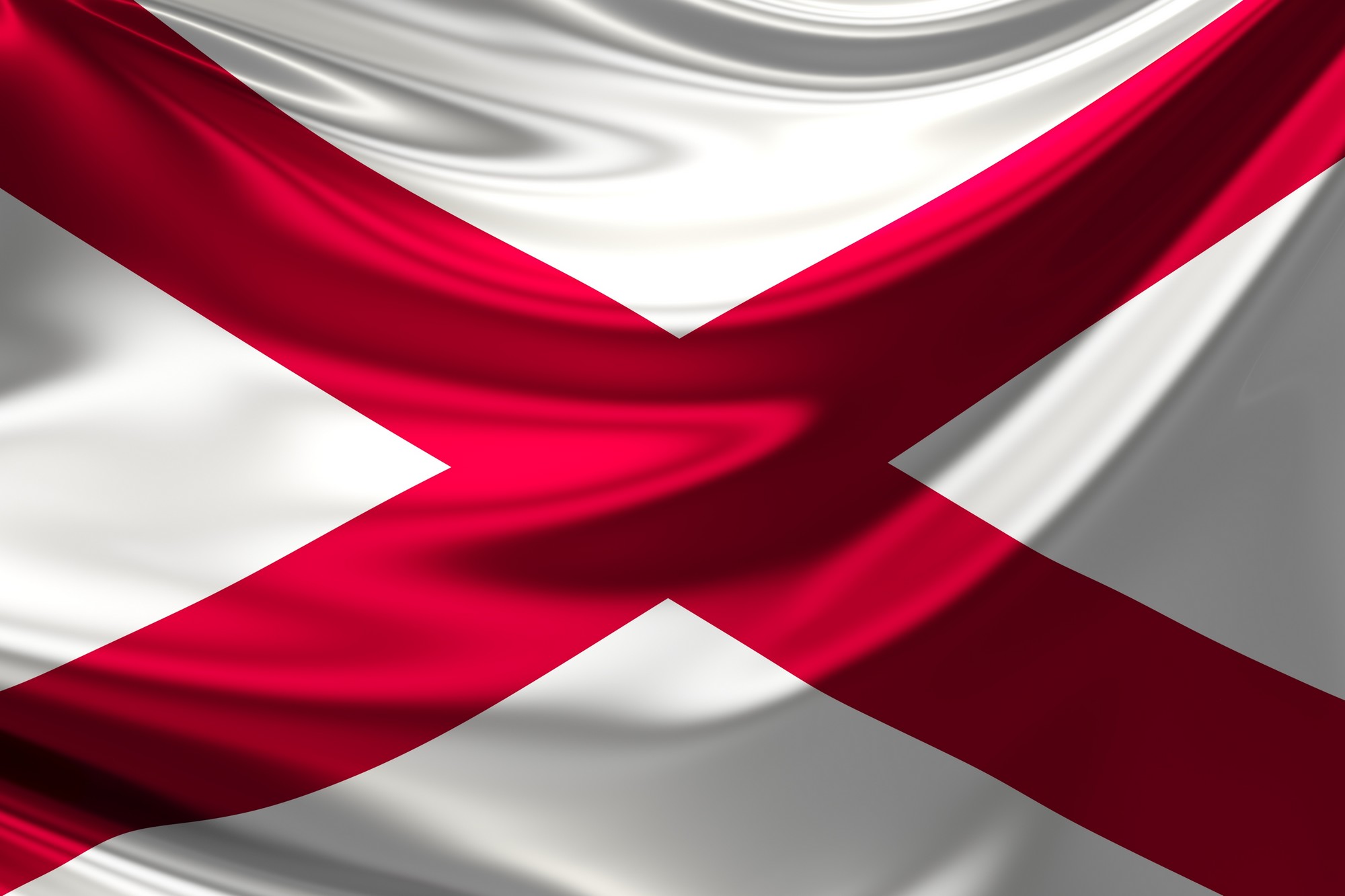 Drapeau : Croix de Saint Patrick - © gilbertc 