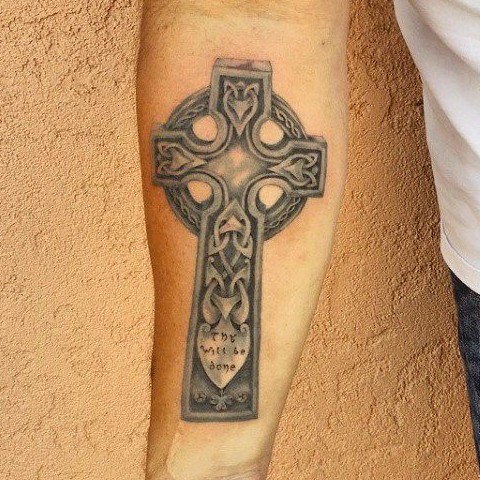 tattoo celtic cross 1