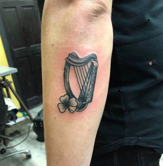 tattoo harp 2