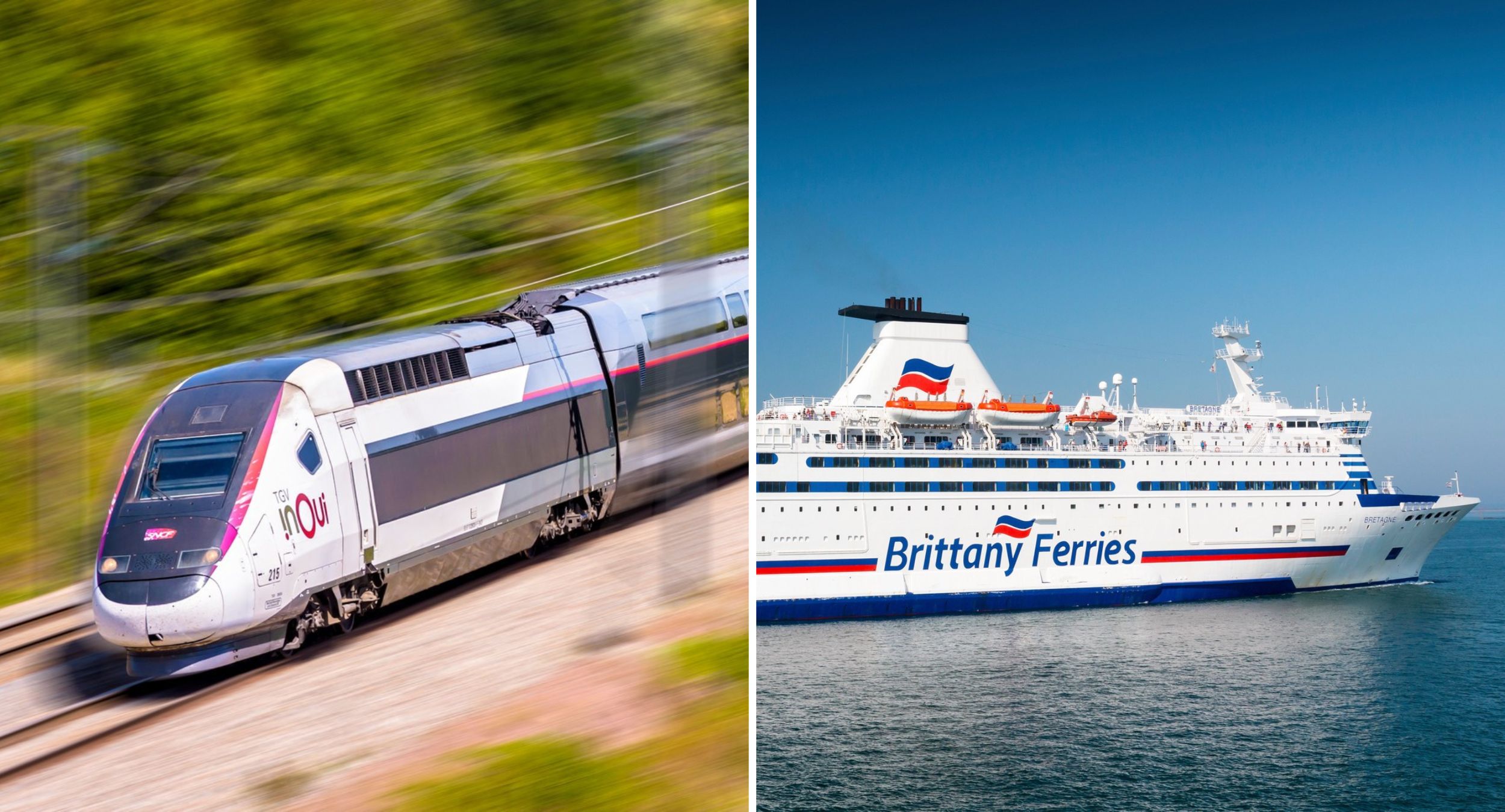 Combiné Train-Ferry vers l'Irlande