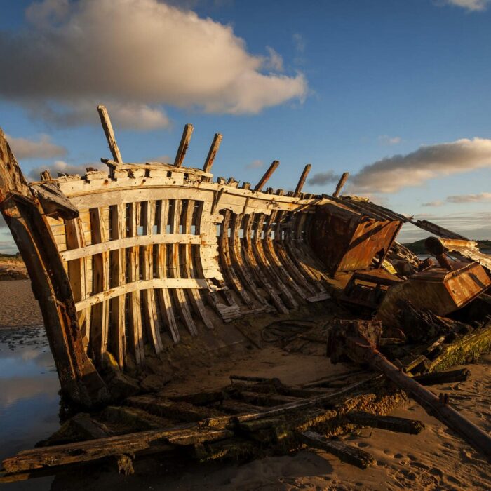 Das Bunbeg-Wrack - CHRIS HILL PHOTOGRAPHIC 00442890245038
