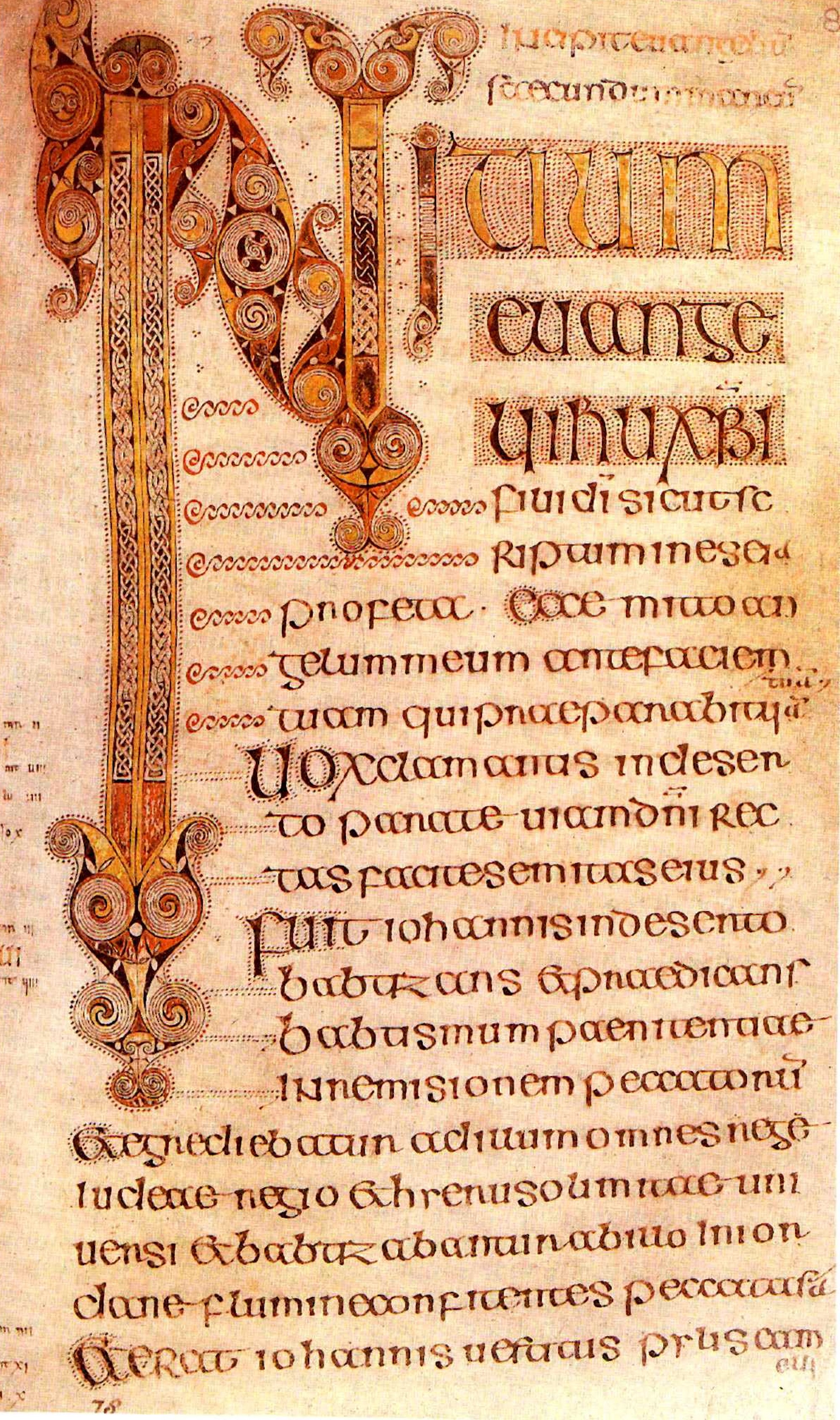 Das Buch Durrow - Public Domain